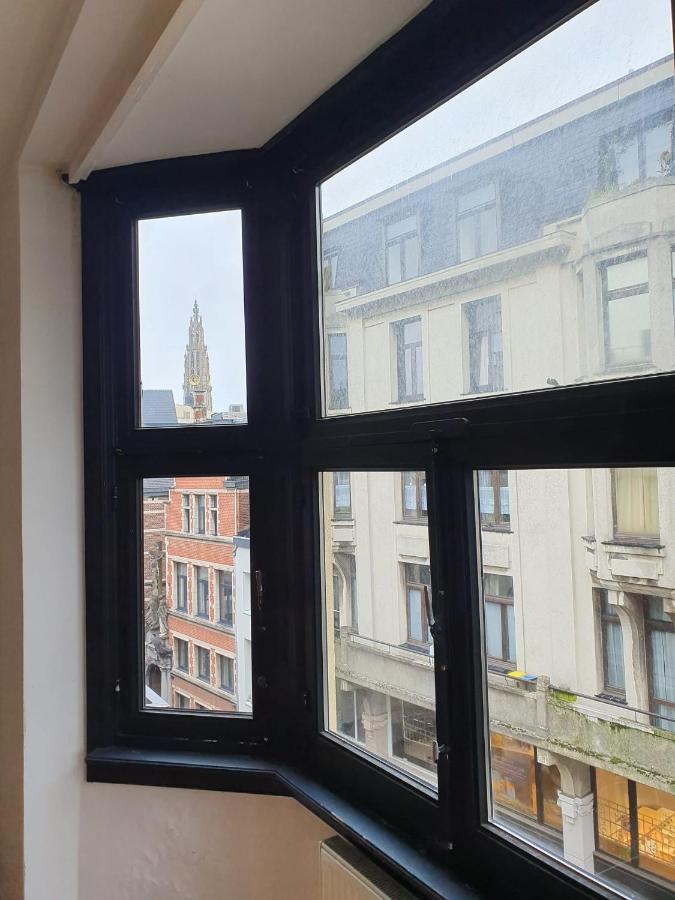 Den Gulden Hoorn Lägenhet Antwerpen Exteriör bild